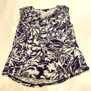Banana Republic floral tank top